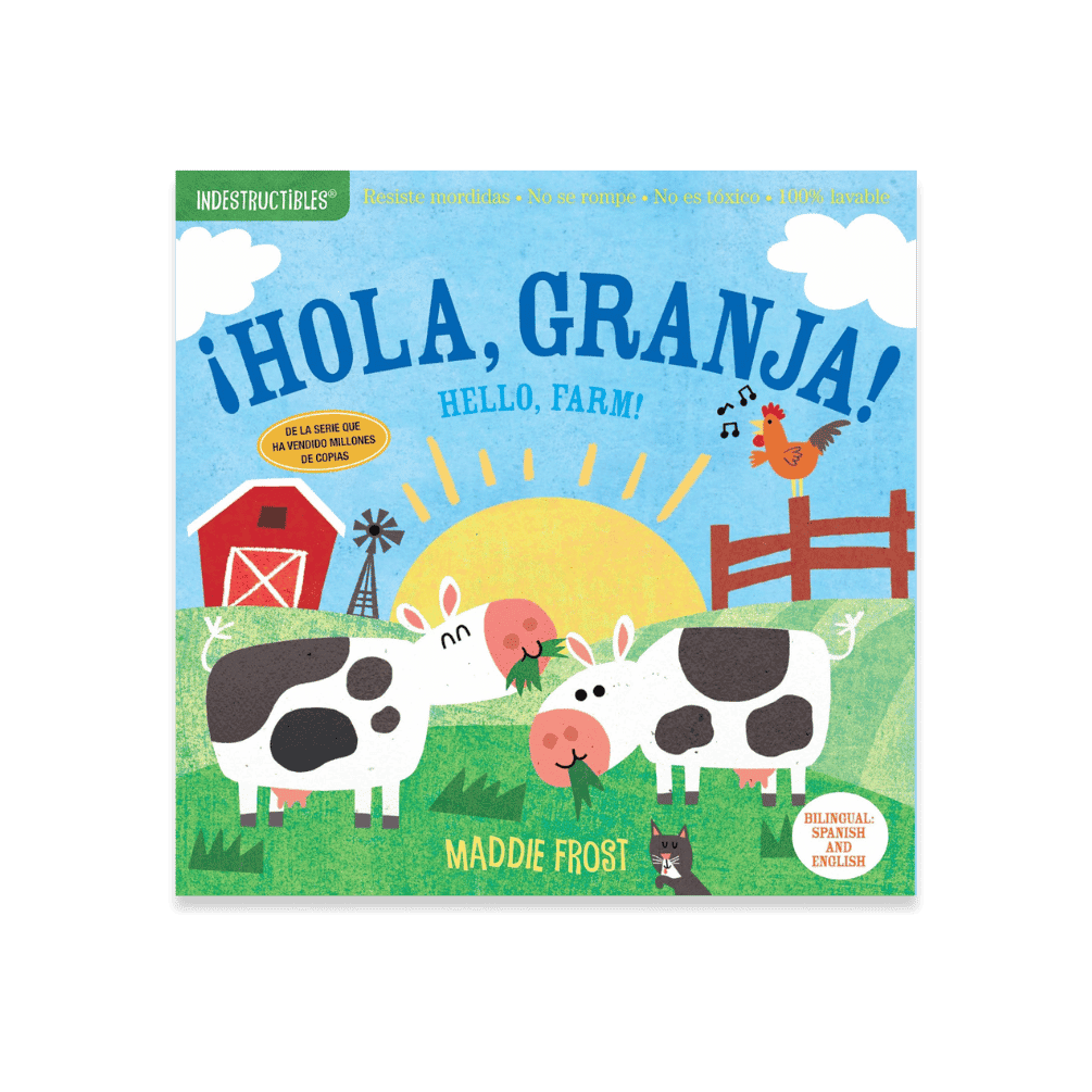 Libro Indestructible ¡Hola Granja!